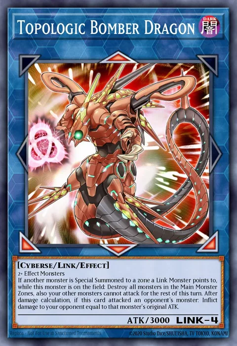 Topologic Bomber Dragon trading card