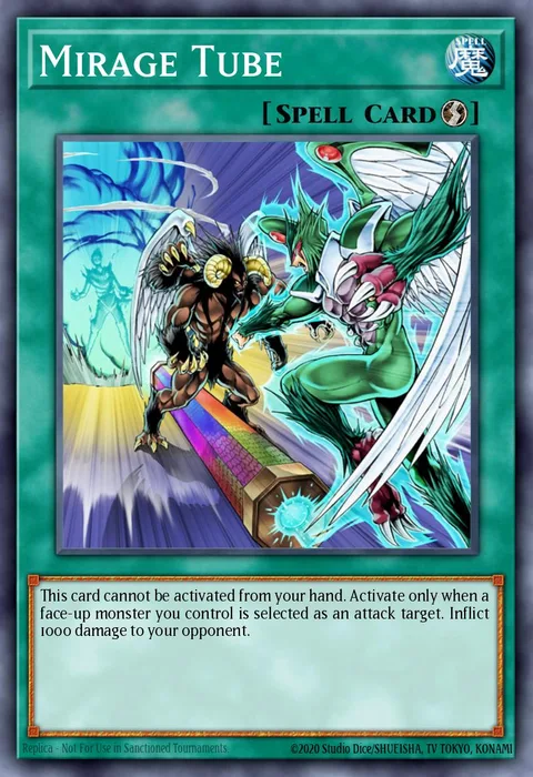 Mirage Tube trading card