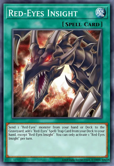 Red-Eyes Insight trading card