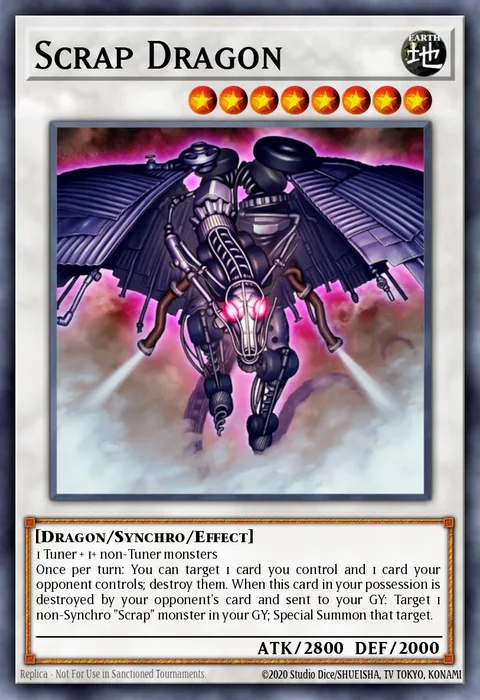 Scrap Dragon trading card