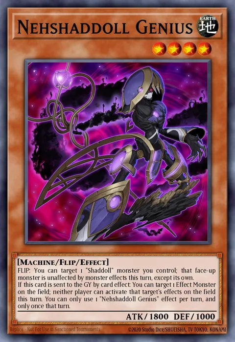 Nehshaddoll Genius trading card