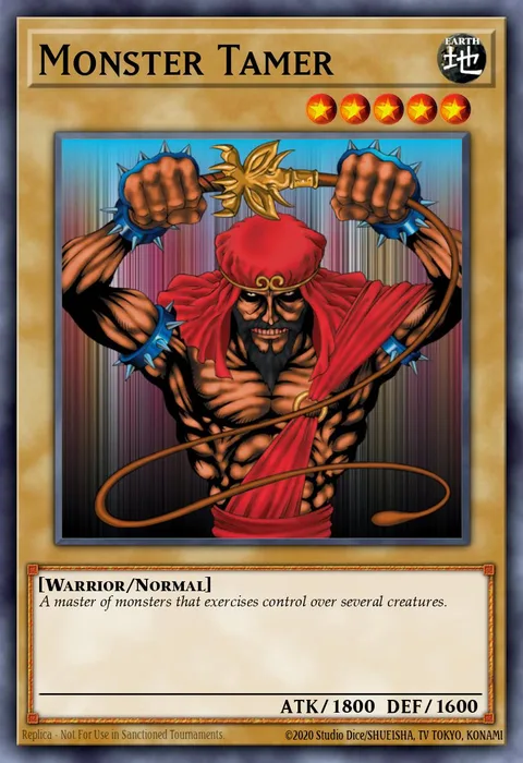 Monster Tamer trading card