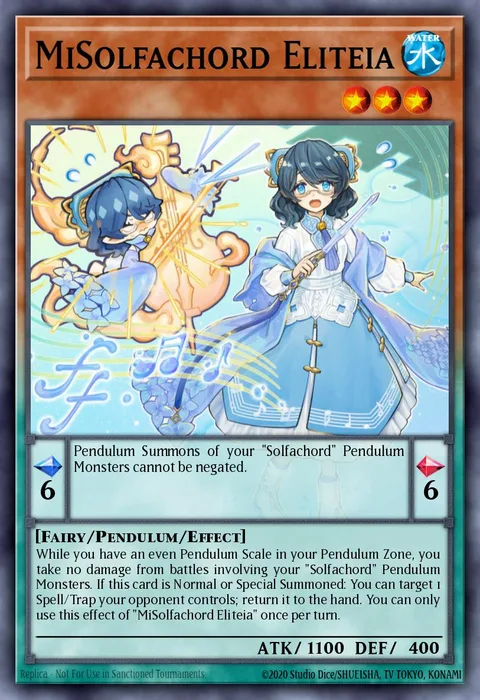 MiSolfachord Eliteia trading card