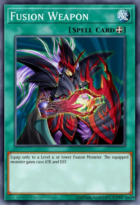 Fusion Weapon trading card