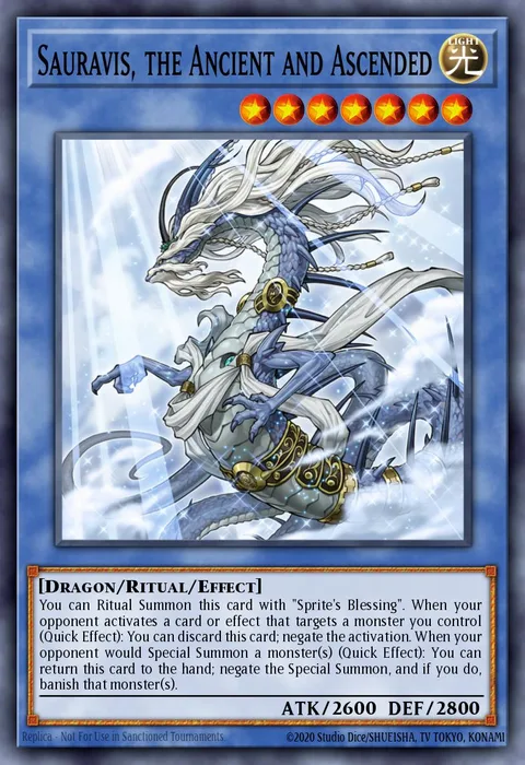 Sauravis, the Ancient and Ascended trading card