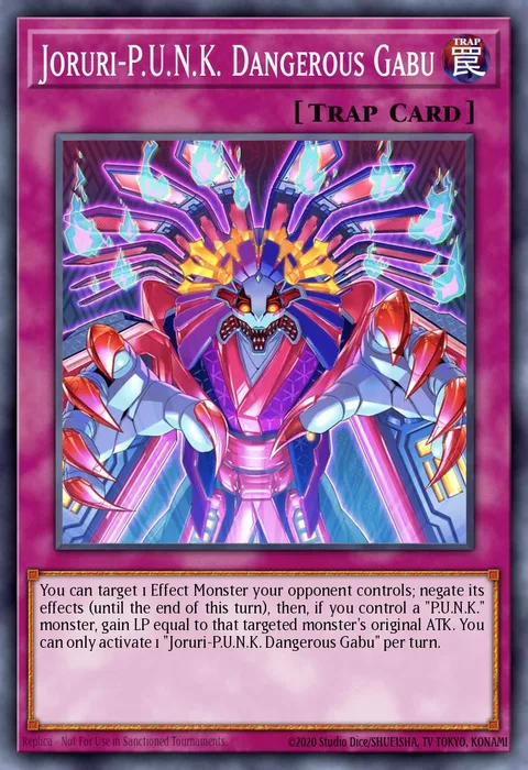 Joruri-P.U.N.K. Dangerous Gabu trading card