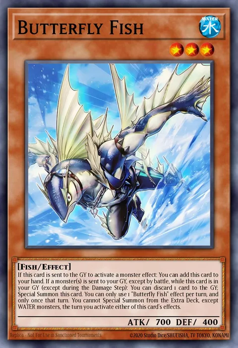 Butterfly Fish trading card