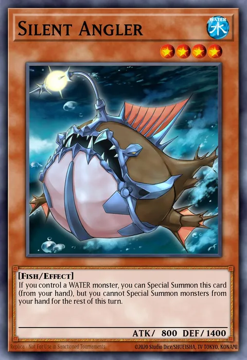 Silent Angler trading card