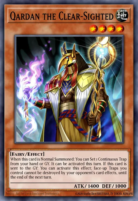 Qardan the Clear-Sighted trading card