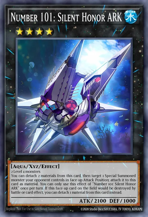 Number 101: Silent Honor ARK trading card