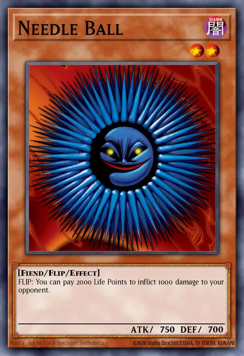 Needle Ball trading card
