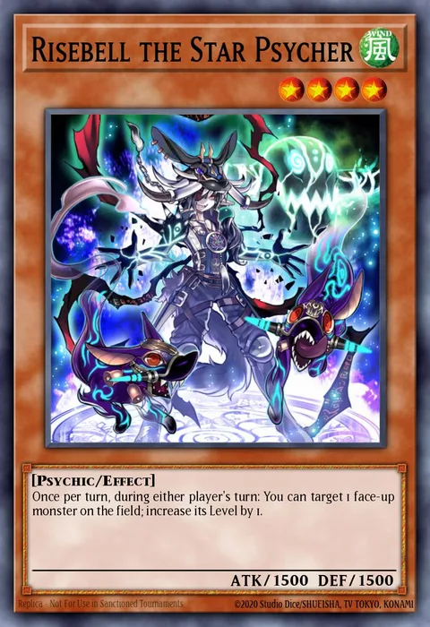 Risebell the Star Psycher trading card