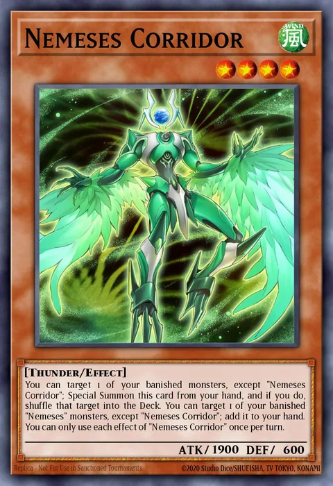 Nemeses Corridor trading card