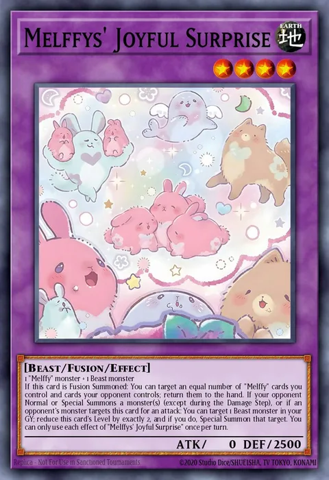 Melffys' Joyful Surprise trading card