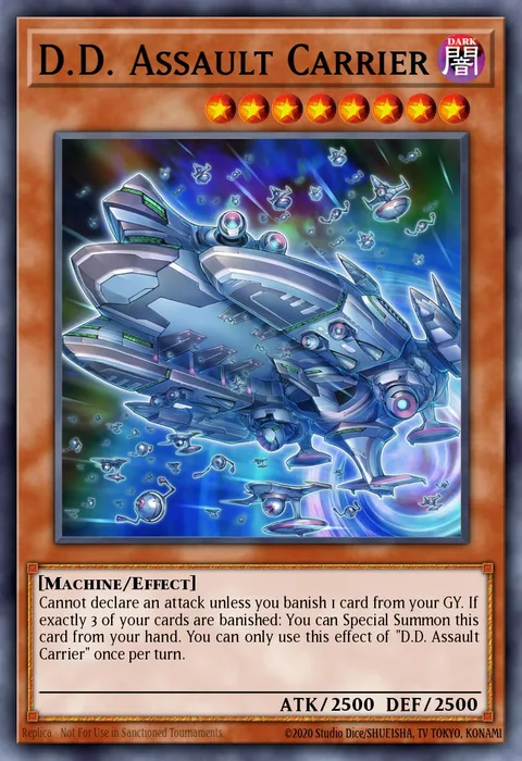 D.D. Assault Carrier trading card