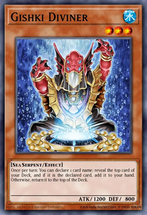 Gishki Diviner trading card