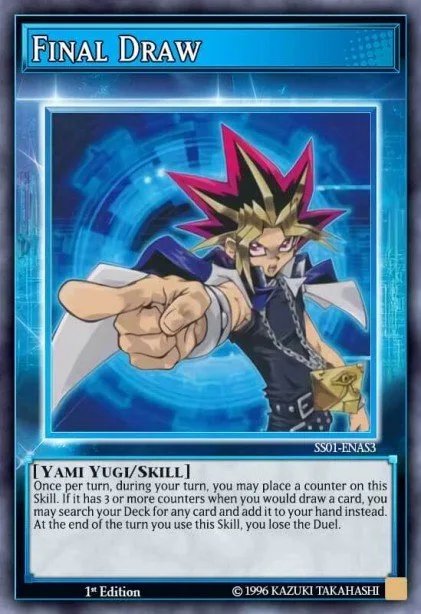 Final Draw trading card