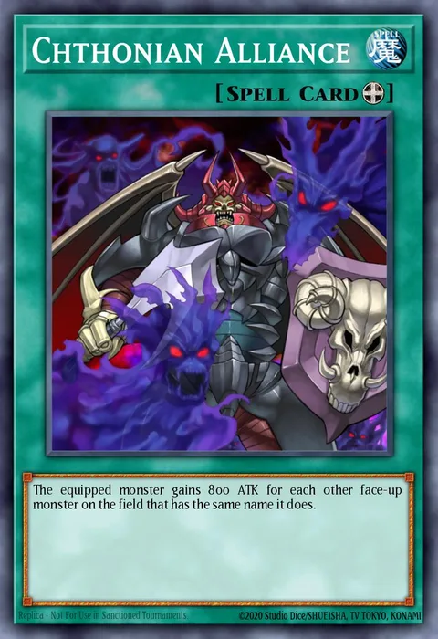 Chthonian Alliance trading card
