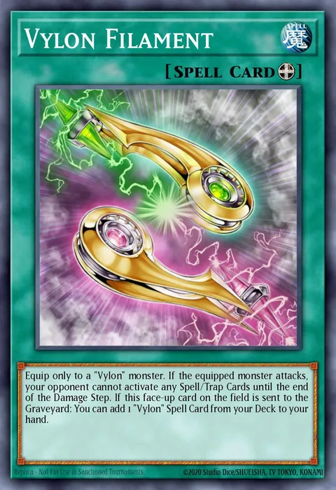 Vylon Filament trading card