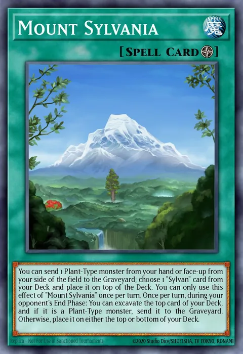 Mount Sylvania trading card