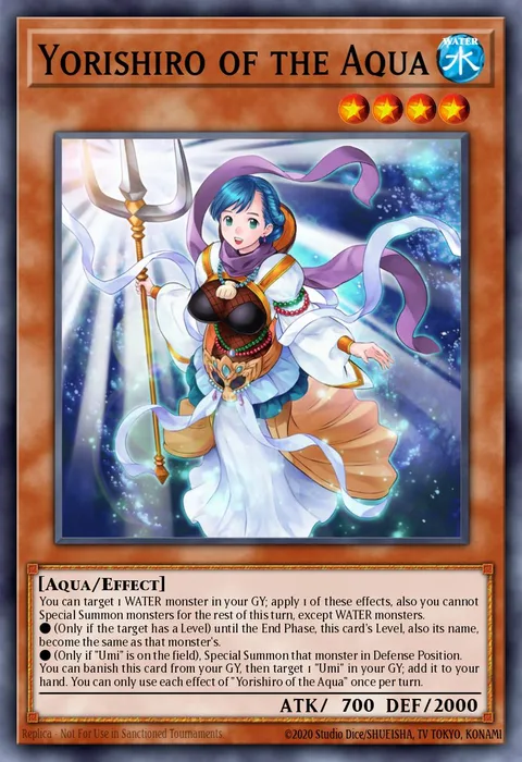 Yorishiro of the Aqua trading card