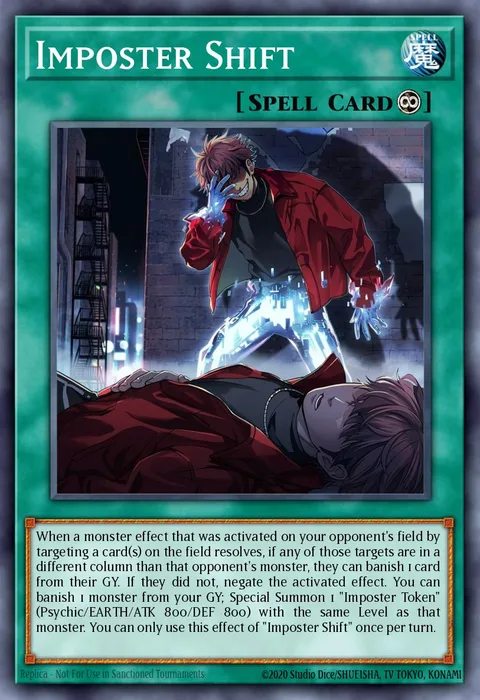 Imposter Shift trading card