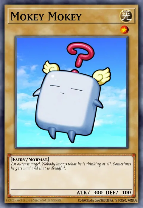 Mokey Mokey trading card