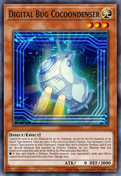 Digital Bug Cocoondenser trading card