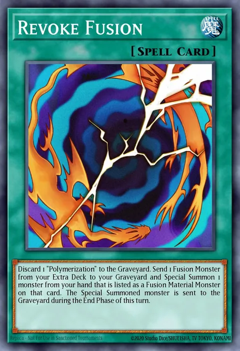Revoke Fusion trading card