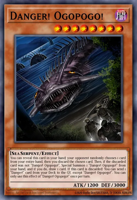 Danger! Ogopogo! trading card