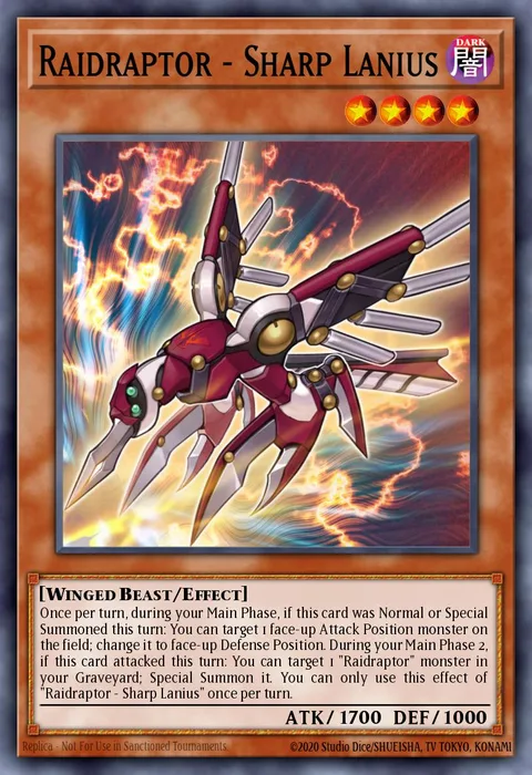 Raidraptor - Sharp Lanius trading card