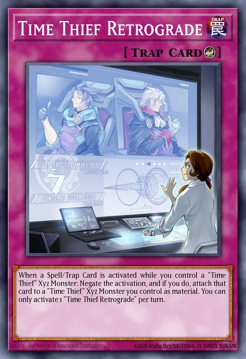 Time Thief Retrograde trading card
