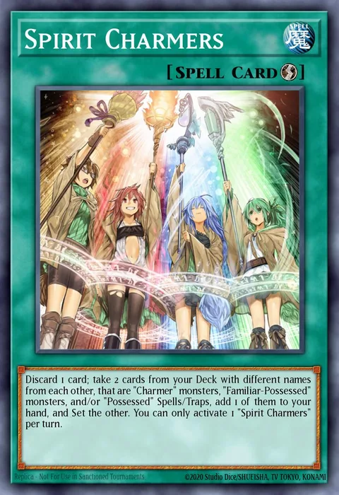 Spirit Charmers trading card