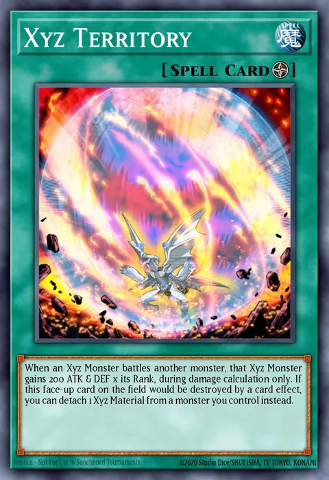 Xyz Territory trading card