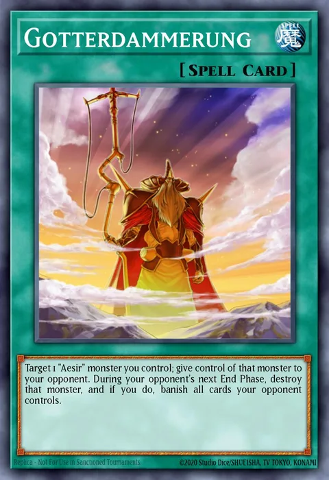 Gotterdammerung trading card