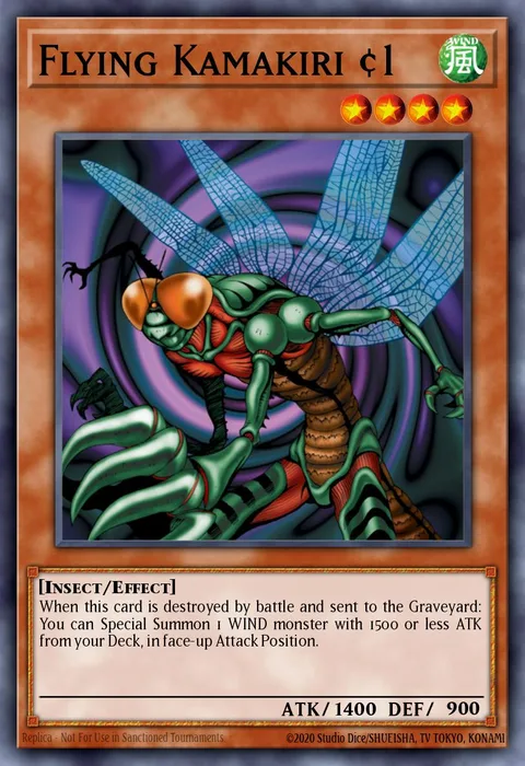 Flying Kamakiri #1 trading card