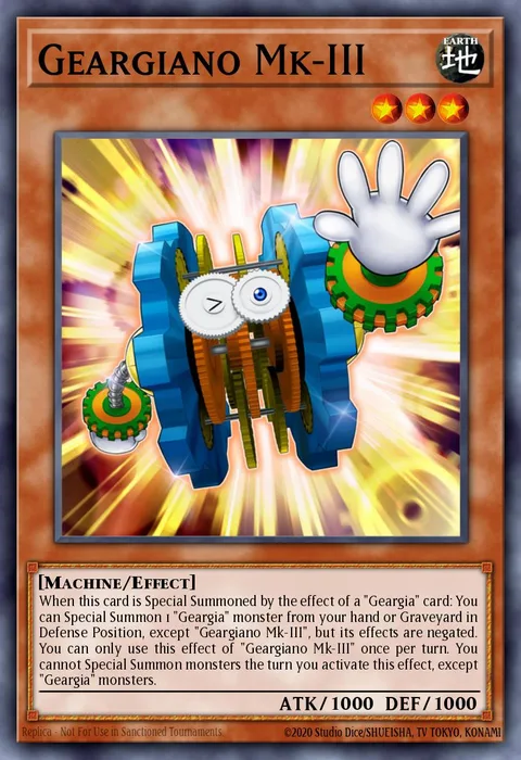 Geargiano Mk-III trading card