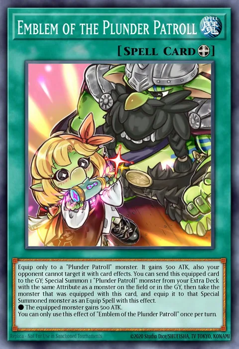 Emblem of the Plunder Patroll trading card
