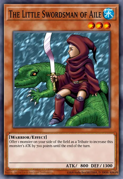 The Little Swordsman of Aile trading card