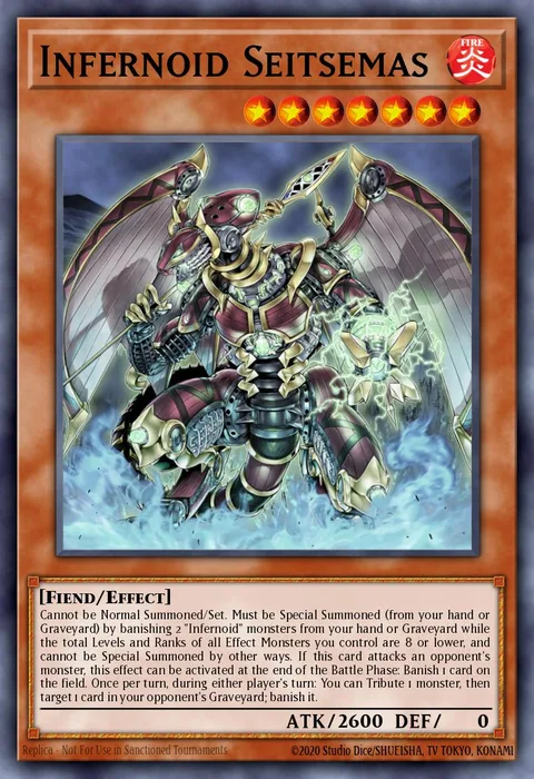 Infernoid Seitsemas trading card