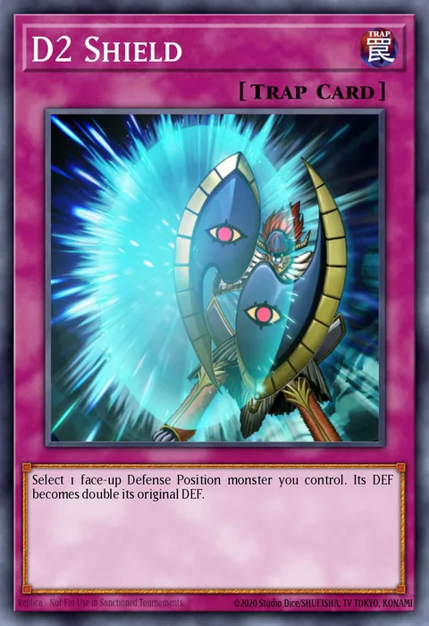D2 Shield trading card