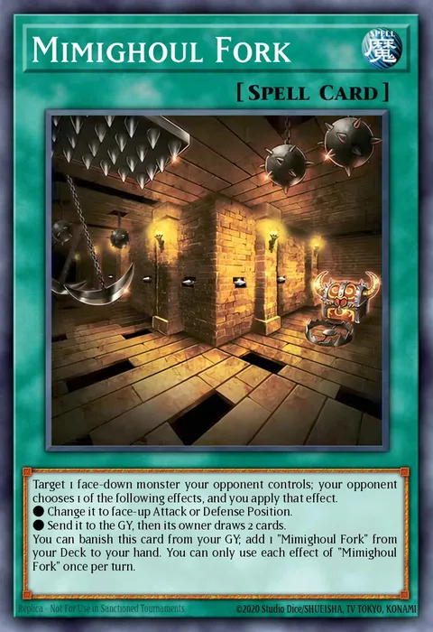 Mimighoul Fork trading card
