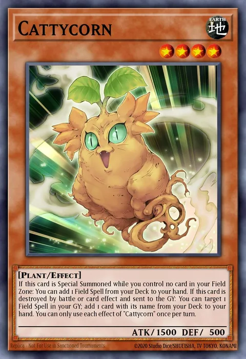Cattycorn trading card