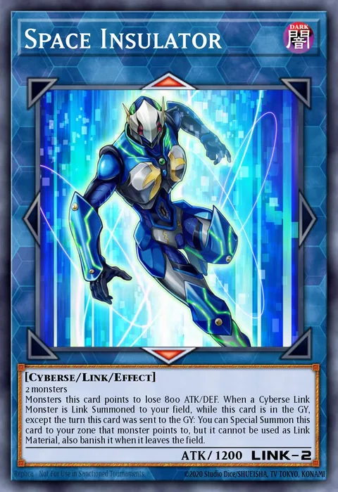 Space Insulator trading card