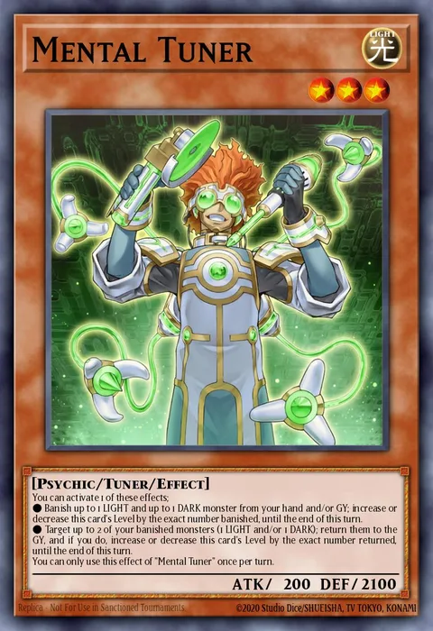 Mental Tuner trading card