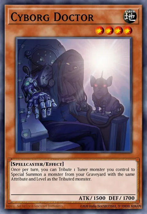 Cyborg Doctor trading card