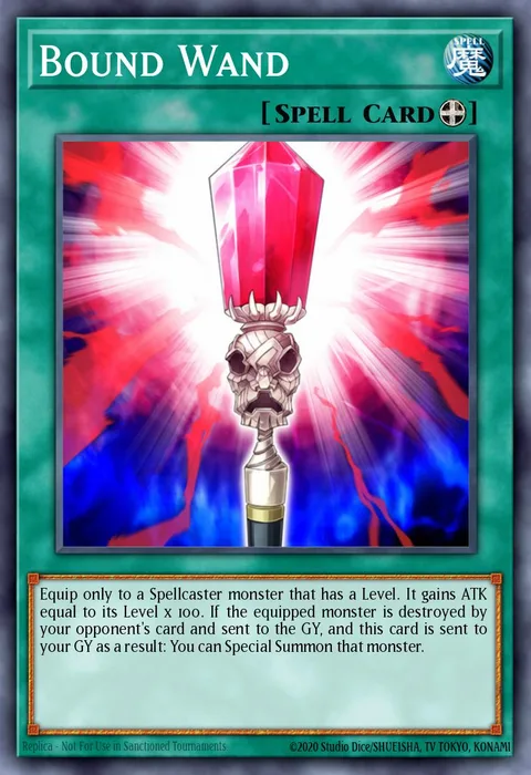 Bound Wand trading card