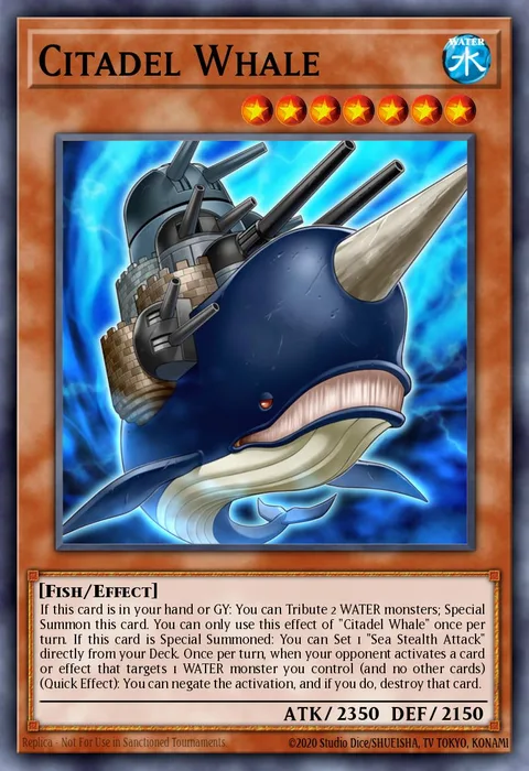 Citadel Whale trading card