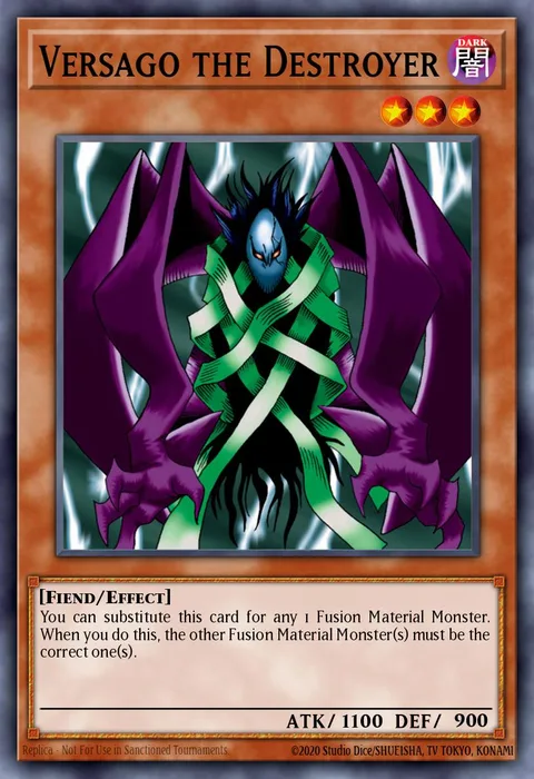 Versago the Destroyer trading card