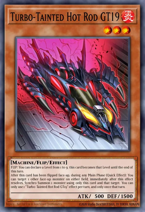 Turbo-Tainted Hot Rod GT19 trading card
